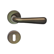 Дръжка за обикновена брава Sonico реверсивна с розетка  антик, Sofia - product - 068 SNK1021