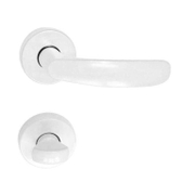 Дръжка за сервизна брава Sonico с розетка  бяла, Silistra - product - 068 SNK1030