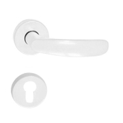 Дръжка за секретна брава Sonico реверсивна с розетка  бяла, Silistra - product - 068 SNK1032