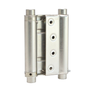 Панта за летящи врати Mert двураменна с пружини  125х126 мм, 35 кг, никел сатен - product - 068 SNK1151