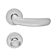 Дръжка за сервизна брава Sonico с розетка  сатен, Silistra - product - 068 SNK1210