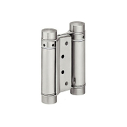 Панта за летящи врати Mert двураменна с пружини  75х126 мм, 20 кг, никел сатен - product - 068 SNK1258