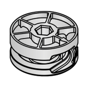 Ексцентрик Indaux за мебелна сглобка минификс ф 25х12 мм - product - 068 TEK 1165