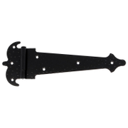 Панта Рустик Amig черен обков  400x131x2 мм, черен мат, 554 - product - 068 TEK 120