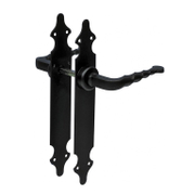 Дръжка за врата Amig с шилд без ключ  280х45 мм, черна, 101P - product - 068 TEK 705