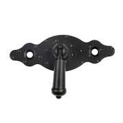 Дръжка за врата Amig рустик  80х28х1.5 мм, черна, 1004 - product - 068 TEK 714