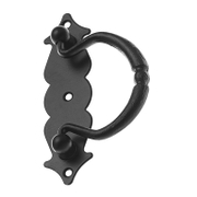 Дръжка за врата Amig рустик  116х100х72 мм, черна, 1003 - product - 068 TEK 713