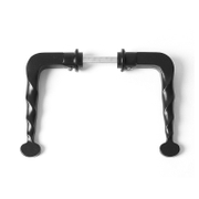 Дръжка за врата Amig рустик черна 125 мм, черна, 105 - product - 068 TEK 867