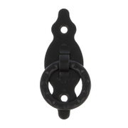 Дръжка за врата Amig рустик  80х30 мм, черна, 1001 - product - 068 TEK 869