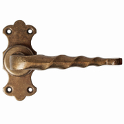 Дръжка за врата Amig рустик  100х42 мм, стар месинг, 101 - product - 068 TEK 872