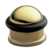 Стопер за врата Amig за монтаж с дюбел  злато, ф 30х14 мм, 200 - product - 068 TEK 959