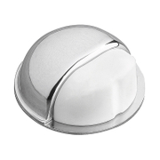 Стопер за врата Amig самозалепващ се  хром, ф 50х22 мм, 402 - product - 068 TEK 964