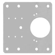 Планка монтажна Amig за мебелна панта с разбито гнездо 90x90 мм, BC01 - product - 068 TEK1387