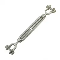 Обтегач за въжета QD Rigging China  вилка-вилка, 930 кг, M12x280x360 мм, DIN 1480