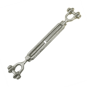 Обтегач за въжета QD Rigging China вилка-вилка M12x125x250 мм, 930 кг, DIN 1480