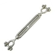 Обтегач за въжета QD Rigging China  вилка-вилка, 410 кг, M8x110x195 мм, DIN 1480 - product - 069 DMT 021