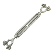 Обтегач за въжета QD Rigging China  вилка-вилка, 650 кг, M10x240x330 мм, DIN 1480 - product - 069 DMT 022