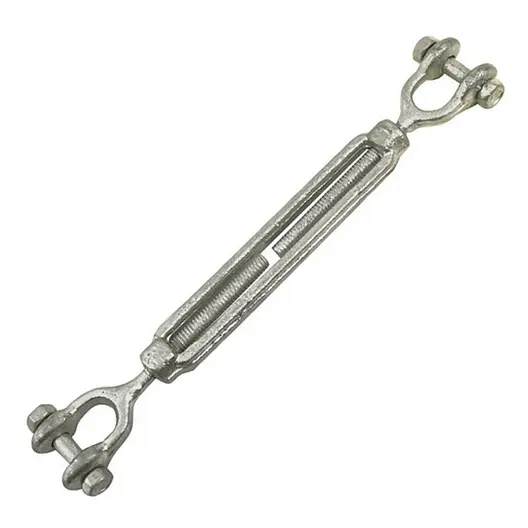 Обтегач за въжета QD Rigging China  вилка-вилка, 650 кг, M10x240x330 мм, DIN 1480