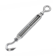 Обтегач за въжета Inox Mare неръждаем  ухо-кука, 40 кг, M5x90x145 мм - product - 069 DMT 023