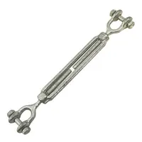 Обтегач за въжета QD Rigging China  вилка-вилка, 1770 кг, M20x410x550 мм, DIN 1480