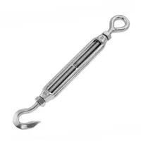 Обтегач за въжета Inox Mare неръждаем  ухо-кука, M16x250x580 мм, 600 кг