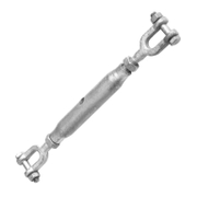 Обтегач за въжета тръбен  вилка-вилка, 750 кг, М10x250x360 мм - product - 069 DMX 068