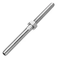 Накрайник Inox Mare за пресоване на въже лява резба  M8х117 мм, 8620 LH