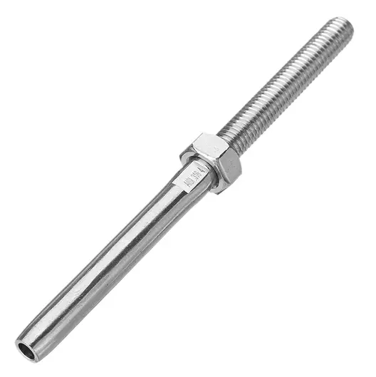 Накрайник Inox Mare за пресоване на въже дясна резба  M8х117 мм, 8320 RH