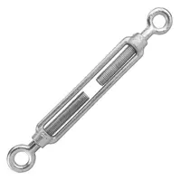 Обтегач за въжета QD Rigging China  ухо-ухо, 400 кг, M12x235x360 мм