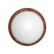 Плафониера City Lux  220-240 V, E27, орех, Wood - product - 071 CTY 004