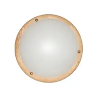 Плафониера City Lux  220-240 V, E27, бор, Wood