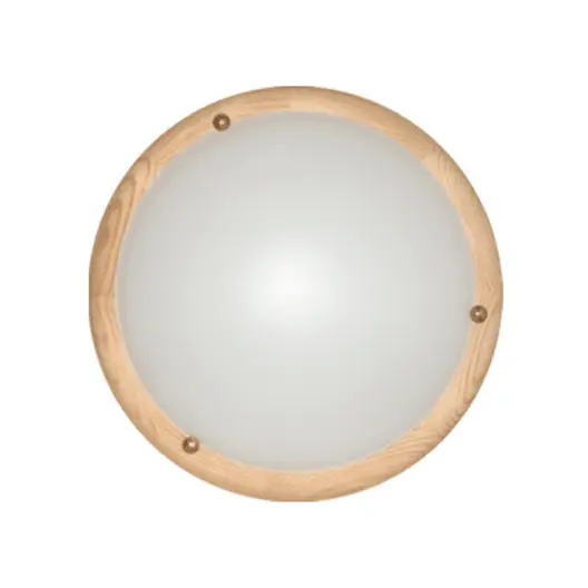 Плафониера City Lux  220-240 V, E27, бор, Wood
