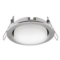 LED панел Lightex за вграждане  8.5 W, хром, 4200 K, 230 V