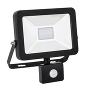 LED прожектор V-TAC със сензор за движение  10 W, 230 V, 4000 K, черен, VT-20-S - product - 071 DNL 130