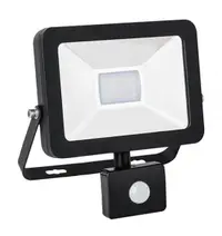 LED прожектор V-TAC със сензор за движение  10 W, 230 V, 6400 K, бял, VT-10-S