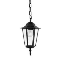 Лампа градинска 2R тип фенер висяща  60 W, 230 V, черна, Pacific Small 04