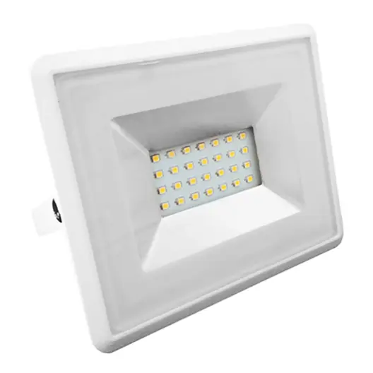 LED прожектор V-TAC  20 W, 230 V, 6500 K, бял, VT-4021
