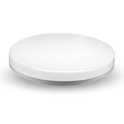 LED плафониера V-TAC влагозащитена  25 W, 3000 K, 230 V, ECHO LC SR-GR