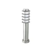 Лампа градинска Horoz права стояща  60 W, 230 V, хром, Ladin-3
