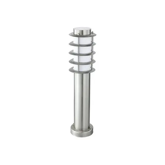 Лампа градинска Horoz права стояща  60 W, 230 V, хром, Ladin-3