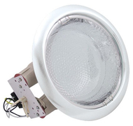 Тяло за луничка Horoz стационарно за вграждане  230 V, E27, бяло - product - 071 HRZ 725