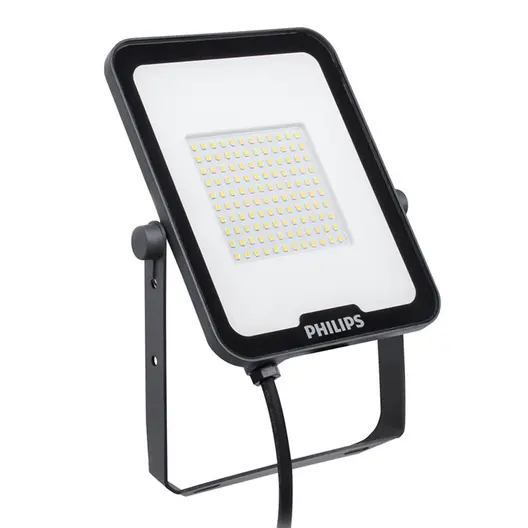 LED прожектор Philips  50 W, 230 V, 4000 K, черен, Ledinaire BVP164