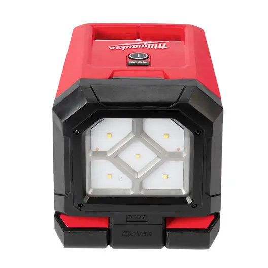 LED прожектор Milwaukee акумулаторен  без батерия и зарядно, 18 V, 4000 K, червен, M18 PAL-0