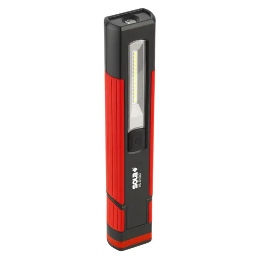 Лампа преносима Sola акумулаторна  с вградена батерия и USB кабел, 3.7 V, 2.6 Ah, 1000 lm, WL S1000