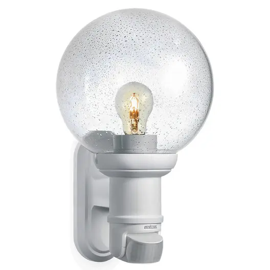 Фасадна лампа със сензор Steinel  60 W, E27, бяла, 230 V, L 560 S