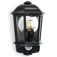 Фасадна лампа със сензор Steinel  100 W, E27, черна, 230 V, L 190 S