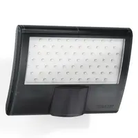 LED прожектор Steinel със сензор за движение  10.5 W, 230 V, 4000 K, антрацит, XLED curved