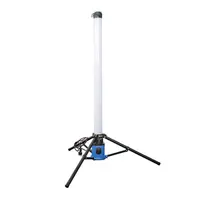 LED прожектор as - Schwabe със статив и с удължител  100 W, 230 V, 4000 K, син