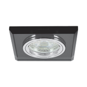 Тяло за луничка Vivalux стационарно за вграждане  12 V, Gx5.3, 90х90х25 мм, черно, Grace SL - product - 071 VIV 166