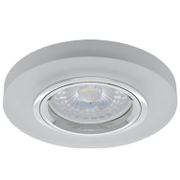 Тяло за луничка Vivalux стационарно за вграждане  12 V, Gx5.3, ф 90х20 мм, мат, Grace SL - product - 071 VIV 161